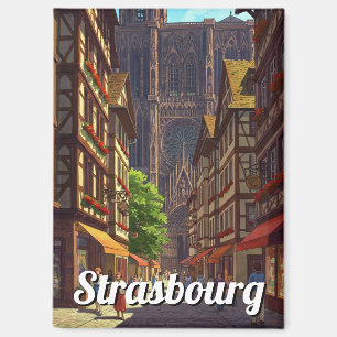 Straßburg Frankreich - Reise Magnet