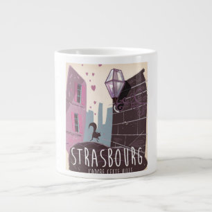 Straßburg - Frankreich - Städteposter Jumbo-Tasse