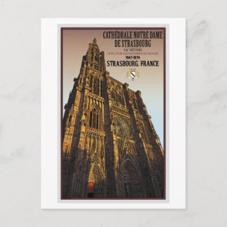 Straßburg - Kathedrale Notre Dame Postkarte