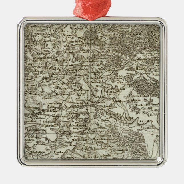 Straßburg Ornament Aus Metall (Vorne)