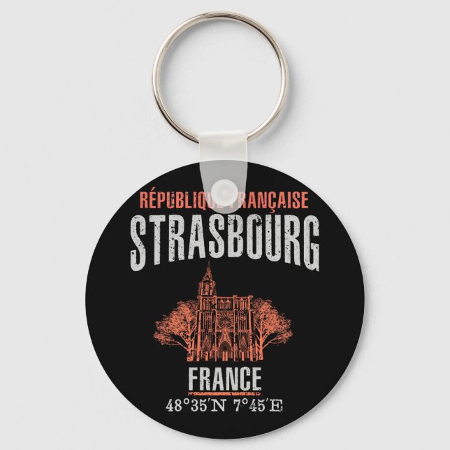 Straßburg Schlüsselanhänger (Vorderseite)