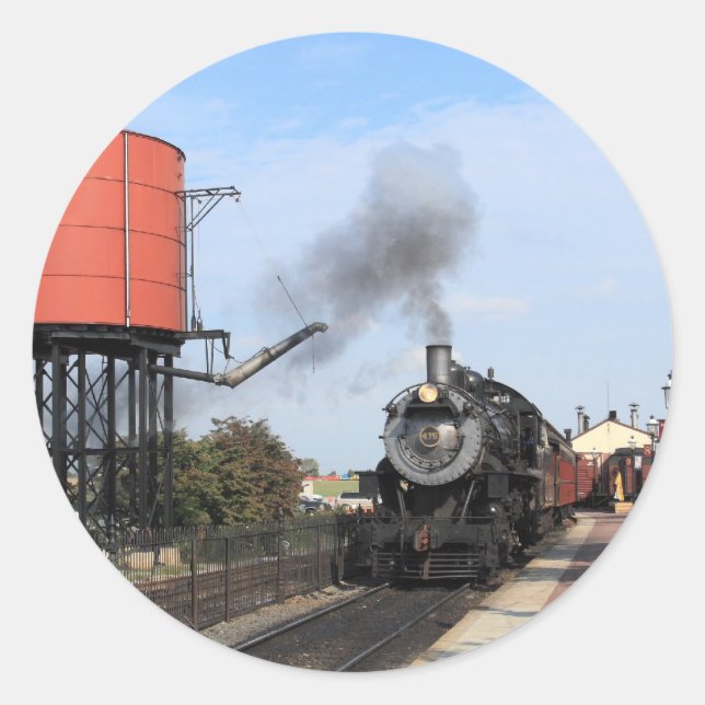 Straßburger Bahnkleber Runder Aufkleber (Vorderseite)