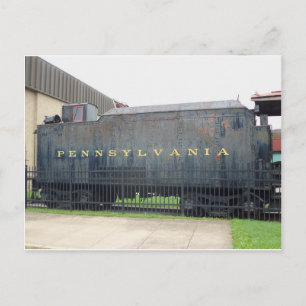 Straßburger Eisenbahnmuseum Postkarte