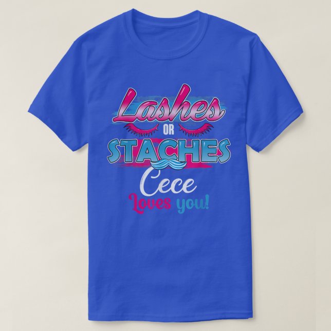 Sträßchen oder Lashes Cece-Lieben Sie am besten Ge T-Shirt (Design vorne)