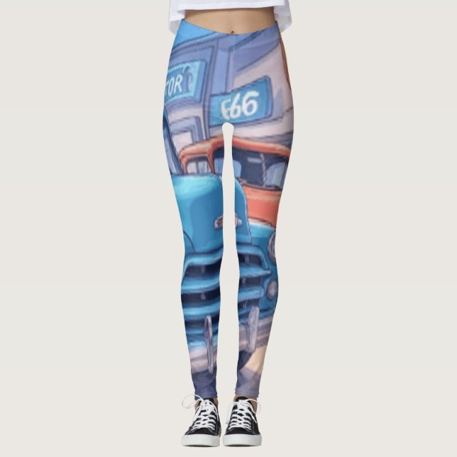 STRASSE 66 LEGGINGS (Vorderseite)