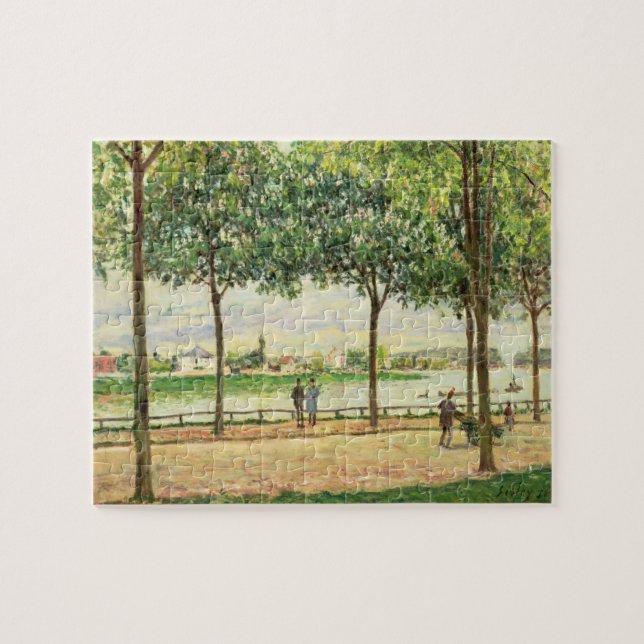 Straße Alfred Sisleys | der spanischen (Horizontal)