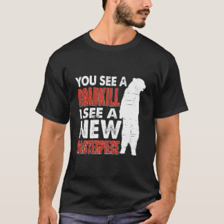 Straße, auf der ich einen neuen Meisterjäger-Tierp T-Shirt