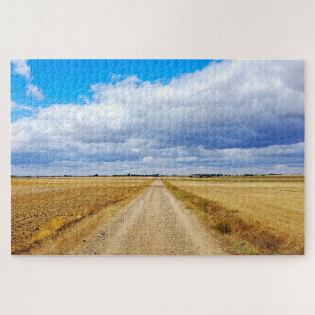 Straße Boadilla del Camino - Itero de la Vega (Horizontal)