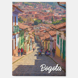 Straße Bogota Kolumbien La Candelaria Bogotá Magnet