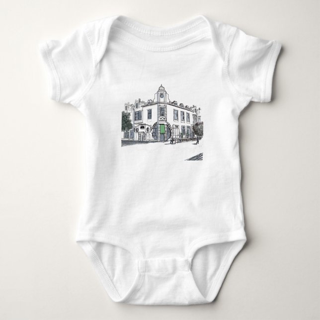 Straße der Altstadt Baby Strampler (Vorderseite)
