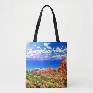 Straße durch den Zion-Nationalpark Tasche
