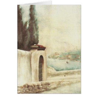 Straße Gargnano nach San Gaudenzio, D.H. Lawrence