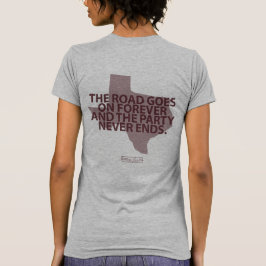 Straße geht auf Forever-T - Shirt