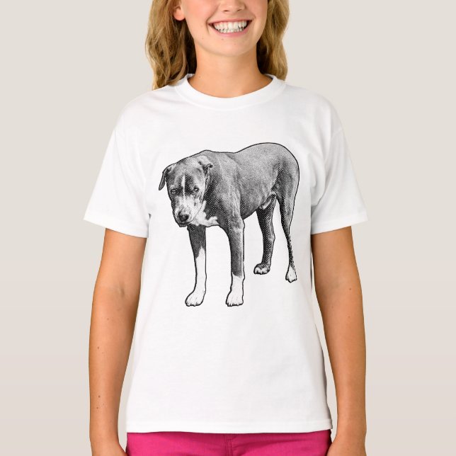 Straße hell, Loyal Look T-Shirt (Vorderseite)