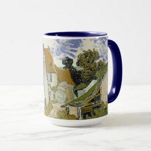 Straße in Auvers-sur-Oise von Vincent van Gogh Tasse