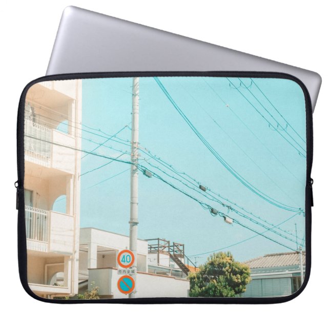 STRASSE IN DER NÄHE LAPTOPSCHUTZHÜLLE (Vorderseite)