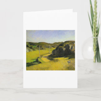 Straße in Maine - Edward Hopper Karte