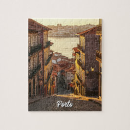Straße in Porto Portugal