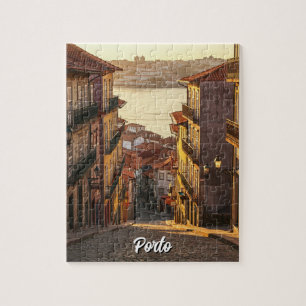 Straße in Porto Portugal