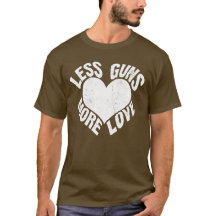 Straße Keime weniger Waffen mehr Liebe T - Shirt