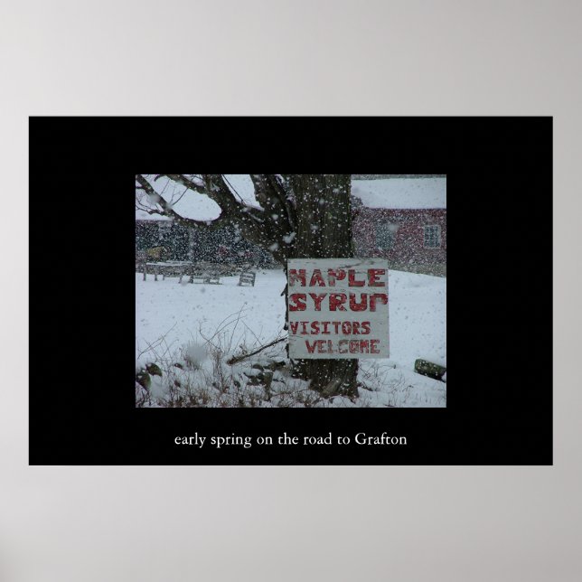 Straße nach Grafton Poster (Vorne)