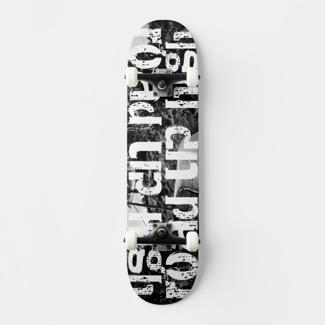 Straße oben skateboard (Vorderseite)