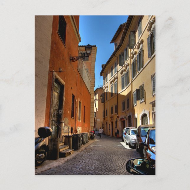 Straße Postkarte (Vorderseite)