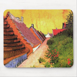 Straße Saintes-Maries von Vincent van Gogh Mousepad
