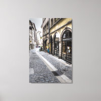 Straße Szene in der Altstadt, Frankreich