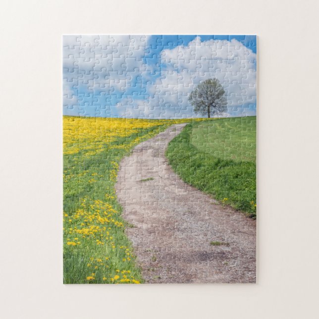 Straße und Baum (Vertikal)