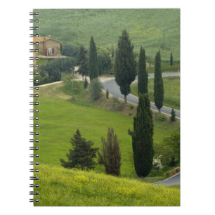 Straße von Pienza nach Montepulciano, 2 Notizblock