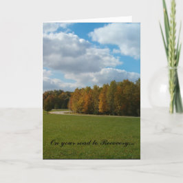 Straße zur Erholungs-Karte Karte