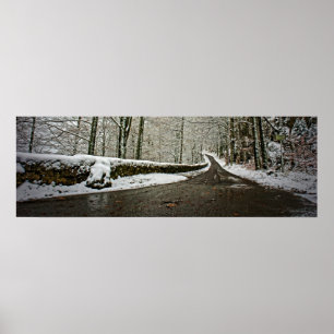 Straße zur Zukunft - Plakat 36x12