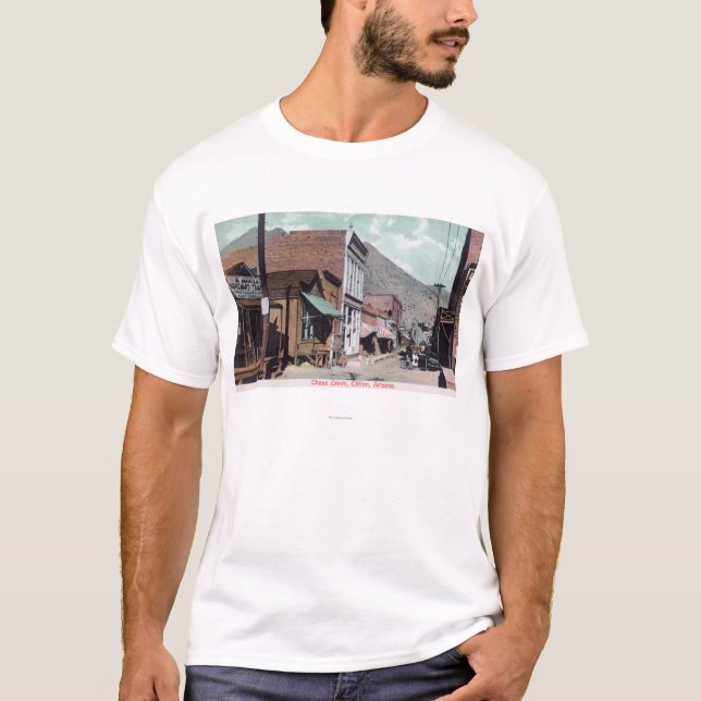 Straßen-Ansicht, Verfolgung CreekClifton, AZ T-Shirt (Vorderseite)