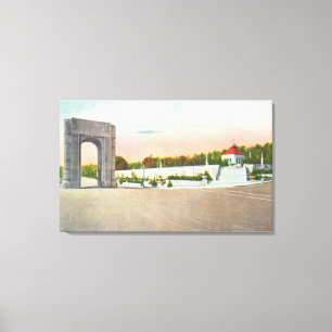 Straßen-Ansicht von Clifton Tor Leinwanddruck