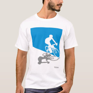 Straßen-Fahrrad-radfahrent-shirt T-Shirt
