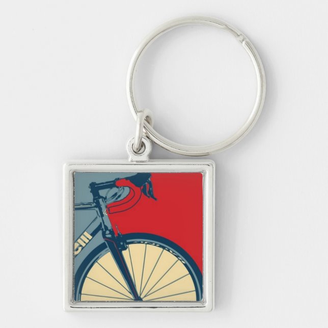 Straßen-Fahrrad-Schlüsselanhänger Schlüsselanhänger (Vorne)