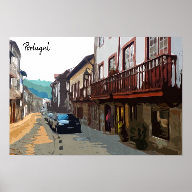 Straßen Portugals Poster (Vorne)