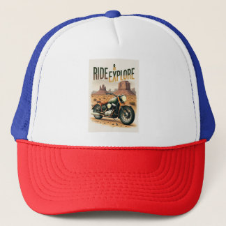 Straßen sind Heimat – Biker Lifestyle Cap Truckerkappe