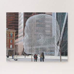 Straßen Skulptur Calgary.