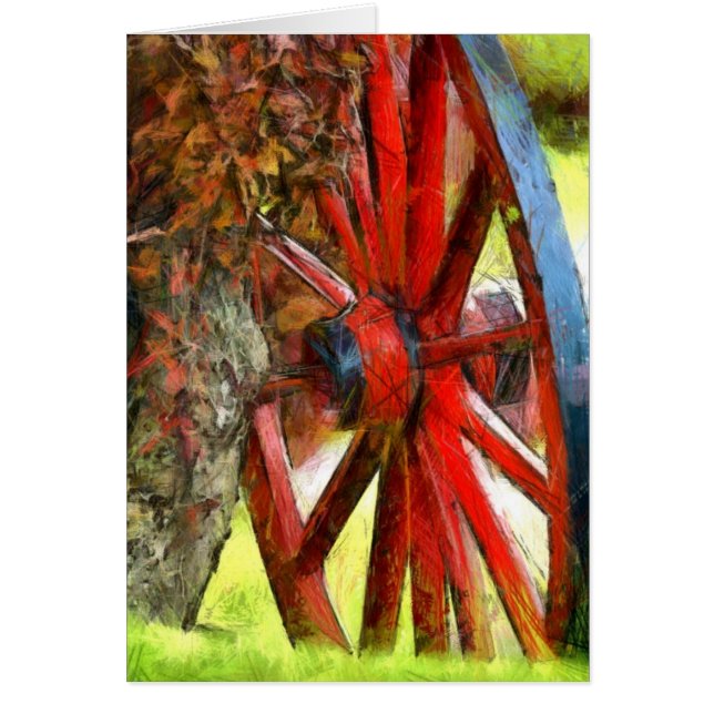 Straßen-Szene - Lastwagen-Rad (Vorne)