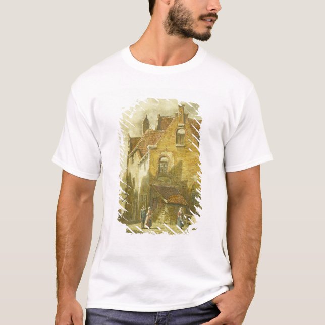 Straßen-Szene T-Shirt (Vorderseite)