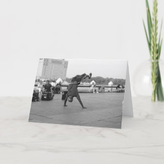 Straßen-Tänzer Karte