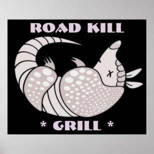 Straßen-Tötungs-Grill-Plakat-Druck Poster