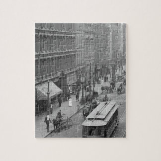 Straßen-Uhr Rochesters, New York