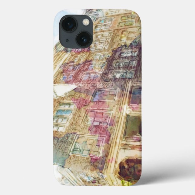 Straßen von altem Amsterdam Case-Mate iPhone Hülle (Rückseite)