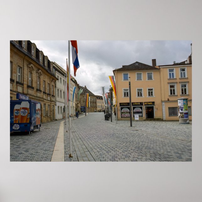 Straßen von Bayreuth Poster (Vorne)