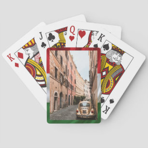 Straßen von Rom - italienischer Stolz Spielkarten
