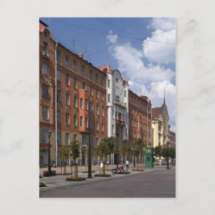 Straßen von St. Petersburg, Russland Postkarte
