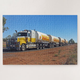Straßen-Zug-LKW-Fahren Australien